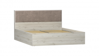 Кровать МОДЕРНО с подъемным механизмом с мягкой вставкой